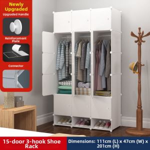 MOLORE | Simple Economic Assembly Combination Storage Closet