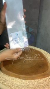 Plastik Display 8x20 Cm isi 100 lembar / Plastik Perlize / PPlastik OPP Gantung untuk Kemasan Aksesoris & Snack