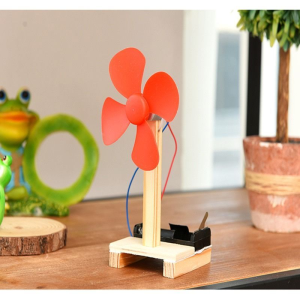 Elementary School Student DIY Science Experiment Material Kit Electric Remote Control Wind Powered Car Boat Convert Waste to Treasure