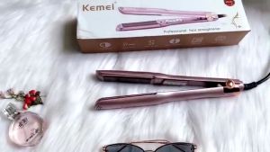 [RẺ VÔ ĐỐI] Máy ép tóc KEMEI KM-459 máy duỗi tóc máy là tóc đa năng 4 mức chỉnh nhiệt không gây khô sơ hư tổn tóc Máy uốn tóc xoăn. máy dập xù bấm tóc Dụng Cụ Tạo KiểuLàm Đẹp Là Thẳng Tóc đẹp