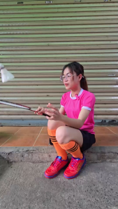 [ฟรีถุงเท้ากันลื่น]รองเท้าแบดมินตัน BJ (1054) ยึดเกาะแม่นยำ ทุกการเคลื่อนไหว แถม 1 socky ขาว