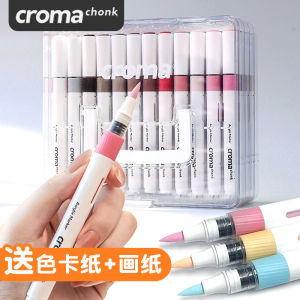 Croma Soft Tip Direct Liquid Acrylic Marker Pen French Style Business Supplies Cultural Goods Water Soluble Conical Head Shape