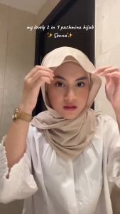 Pashmina Jersy Oval Inner Bando: Desain Elegan dan Nyaman