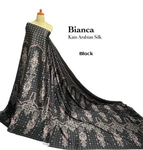 COD bahan arabian silk | motif bianca | bahan kain gamis | bahan seragaman | bahan meteran (harga per 05m)
