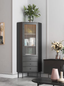 Corner Cabinet Corner Cabinet Corner Cabinet Triangle Corner Storage Cabinet Corner Storage Rack Living Room Sofa Turn Corner Cabinet Bedroom Light Luxury