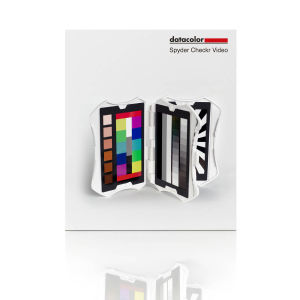 Datacolor Spyder Checkr Video - a color reference chart that works with video vectorscopes waveform monitors and professional video editing software DaVinci Resolve® Adobe Premiere® and Final Cut Pro®