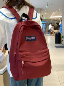 Túi Đeo Vai Đôi Màu Trơn Phong Cách Sinh Viên Đại Học Túi Đi Làm Thường Ngày Du Lịch Túi Đựng Máy Tính 15 Inch