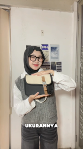 Tas slempang pria kekeinian terbaru Pushop terlaris model trendi Julio bestseller multifungsi