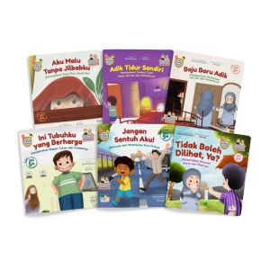 Buku Edukasi Anak | Seri Kujaga Diriku | 1 Set 6 Buku | by Zain Books