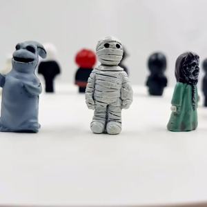 Bandai | Hot 16Pcs Halloween Chainsaw Horror Movie Series Handheld Figure Jason Michael Freddy Halloween Dolls