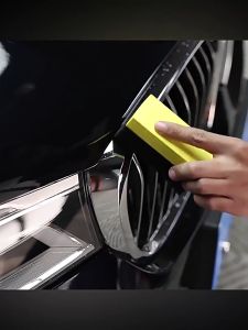 U-Shape Car Wash Tire Wax Sponge Car Waxing Sponge Car Washing Sponge Block PE Clean Sponge