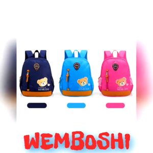 Twenty Bag - Tas Ransel Sekolah Anak Wanita Pria Terbaru TK SD SMP Paket Combo BERUANG WEBOSHI