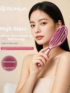 PUHUA | Anti-Static Fluffy Head Massager Comb for Hair Smoothing