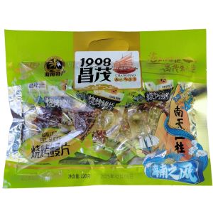 Hainan Specialty Charcoal Grilled Eel Slices 120g Ready to Eat Seafood Snacks Leisure Food Baked in Honey Sauce