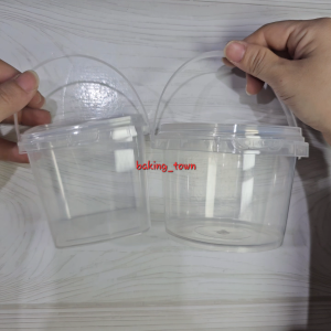 10pcs - 300ML dessert box cup toples jar ember dessert minuman