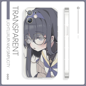 Cute Depressing Anime Girl Kogure Kyu Phone Case for Apple 16 Also Suitable for Xiaomi 12s OPPO A3 Redmi K70 Honor 200iQOO 12 Huawei Mate60
