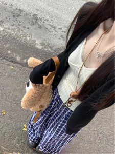 Áo Ba Lỗ Ren Trắng Pure Desire BM Phong Cách Siêu Dễ Thương Có Đệm Ngực Dây Đeo Lưng Áo Ngực Một Mảnh Cho Nữ Áo Lót Ngắn Mùa Thu