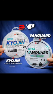 [MSF] EXP Vanguard & Kyojin Leader 100% Fluorocarbon Shock Leader Tali Hantu Tangsi Perambut FG Knot