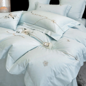 MANYILUN | French Style A-Grade Pure Cotton Bedding Set Long Staple