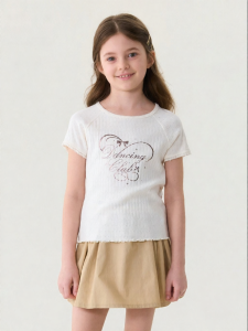 Marc&Janie | Soft Elasticity Girls Ballet Style Tshirt