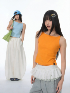 JNXS | Stretch Camisole Vest With Chest Pad