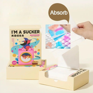 Anti Colour Run Color Absorbing Tablets Absorbs Dye & Dirt Prevents Color Run Protects Clothes