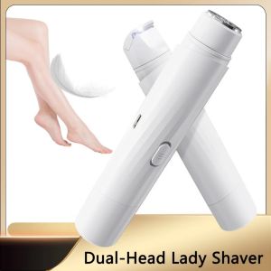 Kemei Hair Remover For Women Bikini Pubic Hair Trimmer Rechargeable Epilator Shaver Face Body Razor Washable Tool