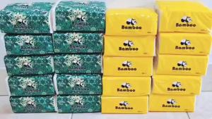 Bamboo Tissue /Tisu/Tissue Soft Facial Tisu 300pcs Non-Fluorescent Tissue Facial Tissue