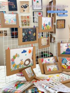 Storage Box Display Wall Sticker