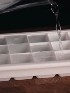 【2 packs】AYO 15 Hole Square Silicone Ice Cube Trays- Ice Cube Tray FDA Approved Food Grade Ice Molds 15 Cubs per Tray Best for Whiskey Scotch Cocktail and Any Drink