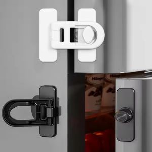 New Fridge Child Lock Freezer Locks for Refrigerator Doors Oven Child Safety Lock Oven Baby Proofing Refrigerator Door Safety Locks