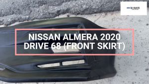 【Ready Stock】NISSAN ALMERA 2020 DRIVE 68 DESIGN 68 D68 FRONT SKIRT MATERIAL PUR PU 2021 2022 2023