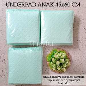 ALAS PERLAK BAYI SEKALI PAKAI UKURAN 45x60 cm