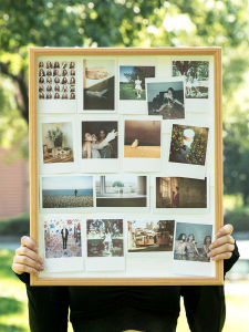 DIY Customizable Photo Display Wall Frame