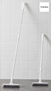 To Be Best แปรงขัดพื้น ด้ามปรับระดับสั้นยาวและปรับทิศทางได้ น้ำหนักเบา สามารถขัดได้ในพื้นที่คับแคบ