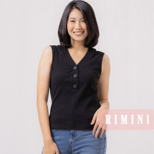 RIMINI - Atasan Wanita Tanktop Summer Putungan Knit XS-XL - Soomin Top 85623
