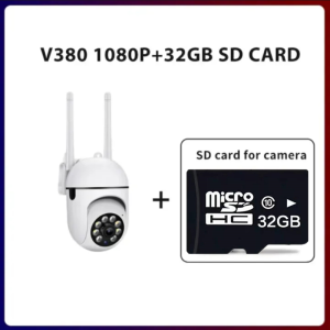 กล้องวงจรปิดไร้สาย A7-LED กล้อง wifi 5ล้านพิกเซล กล้องวงจรปิด wifi360 องศา กลางแจ้ง home security ip camera ฟรี APP อะแดปเตอร์สายชาร์จ