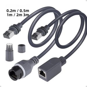 Bộ Chuyển Đổi Ethernet Jack Barrel Chống Nước 1000Mbps CAT5E Cho Starlink Standard/Gen 3 Mini - Cáp Truyền Dữ Liệu 24AWG