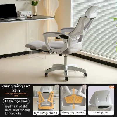 Ghế Máy Tính Đệm Lưng Công Thái Học