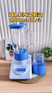 ADVANCE BL2 Blender Body Kaca 2in1 Kapasitas 1 Liter Bergaransi Resmi