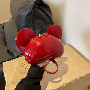 Cute Childrens Crossbody Bag New Year Girls Princess Red Envelope Money Bag Single Shoulder Satchel for Girls Age 5-10