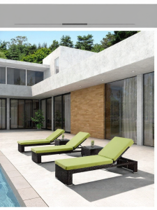 ST MIRREN | Relaxing Foldable Rattan Lounge Chair
