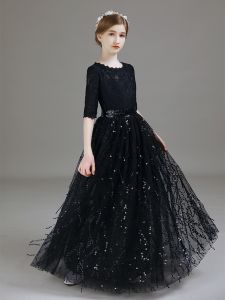 Princess กระโปรง การแสดงสําหรับเด็ก เดรส การแสดงไวโอลินสําหรับเด็กผู้หญิง สำหรับงานกลางคืน ชุดราตรี เสื้อผ้าการแสดง การแสดงเปียโนระดับไฮเอนด์