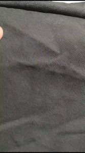 Tas Selempang Kanvas Hip-Hop Hitam dengan Desain Grafis