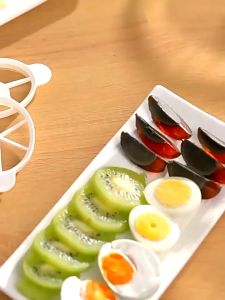 Alat Pemisah Pengiris Telur Rebus Serbaguna Pemotong Telur Dengan Desain Kreatif