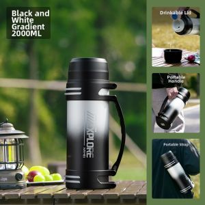 Insulated Portable Large Capacity Stainless Steel Thermos