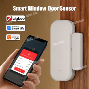 Zigbee Smart Door Window Sensor Smart Home Open/Closed Detectors EWeLink App Control Security Alarm Work With Alexa Google Home