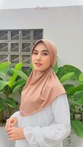 Kerudung Instan Sabrina Hijab Daily Tali Kepang Uril Terbaru Kekinian Pet Antem By Kalishaofficial