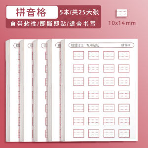 Miếng Dán Hiệu Chỉnh Đa Chức Năng Cho Học Sinh Tiểu Học Với Lưới Pinyin Và Bảng Chữ Cái Tiếng Anh Miếng Dán Hiệu Chỉnh Lỗi Trẻ Em Miếng Dán Hiệu Chỉnh Lỗi