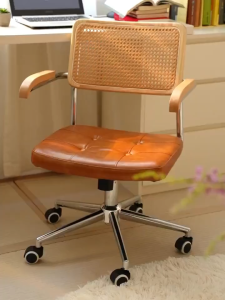 Vintage computer chair pulley office chair study chair backrest endorsement desk and chair